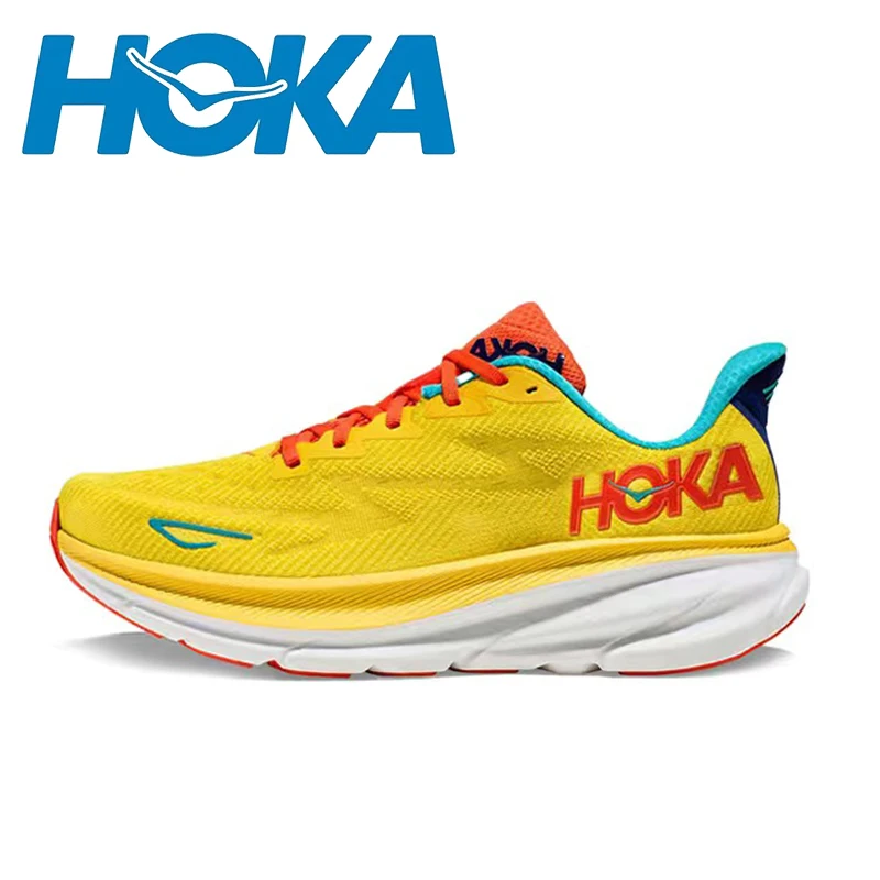 

Original Hoka Clifton 9 Running Shoes Men Women Lightweight Cushioning Marathon Absorption Breathable Highway Trainer Sneakers