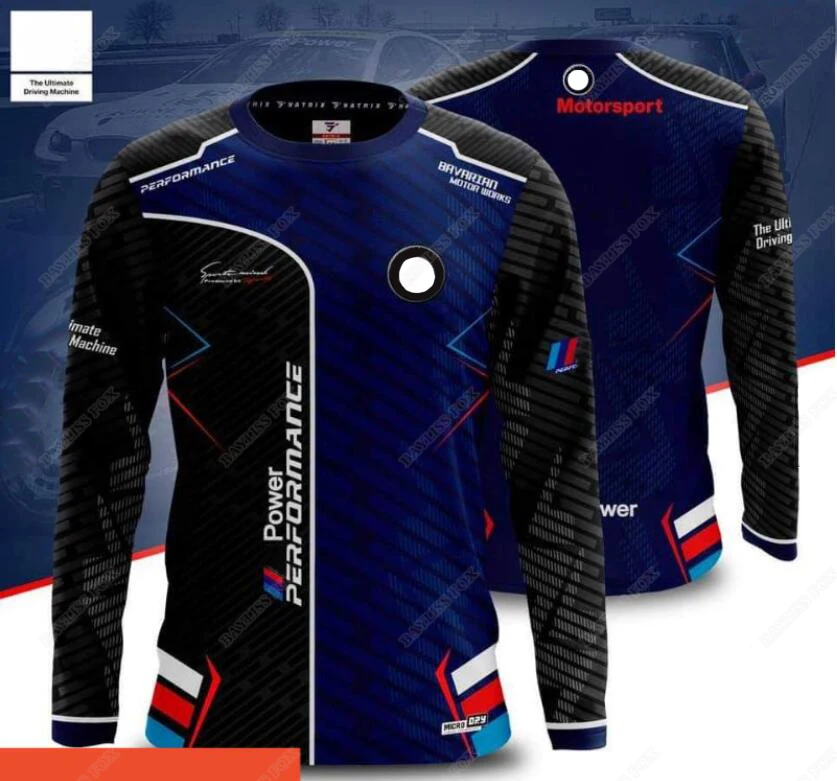 

For BMW Motorrad Car Enduro Motorsport Jersey 2021 Motorcycle ADVENTURE Men's T-Shirts Team Racing Breathable Do Not Fade