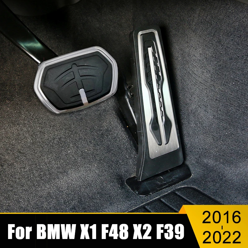Накладки на педали тормоза для BMW X1 F48 X2 F39 2016 2017 2018 2019 2020 2021 2022 из нержавеющей стали