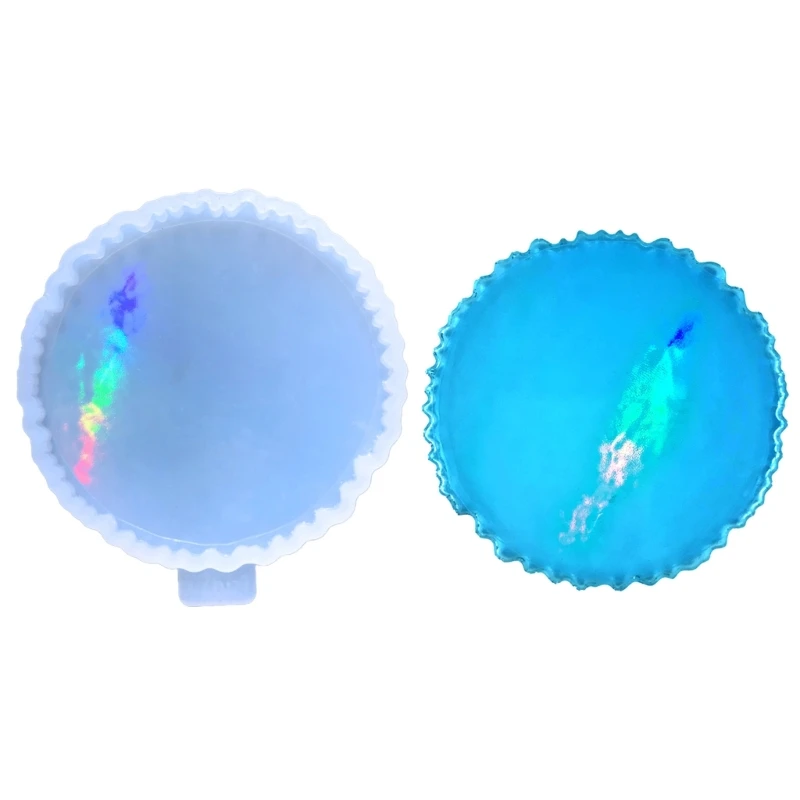 

Силиконовая форма для подставки под эпоксидную смолу, формы для подставок «сделай сам», полимерные коврики для чашек 918F