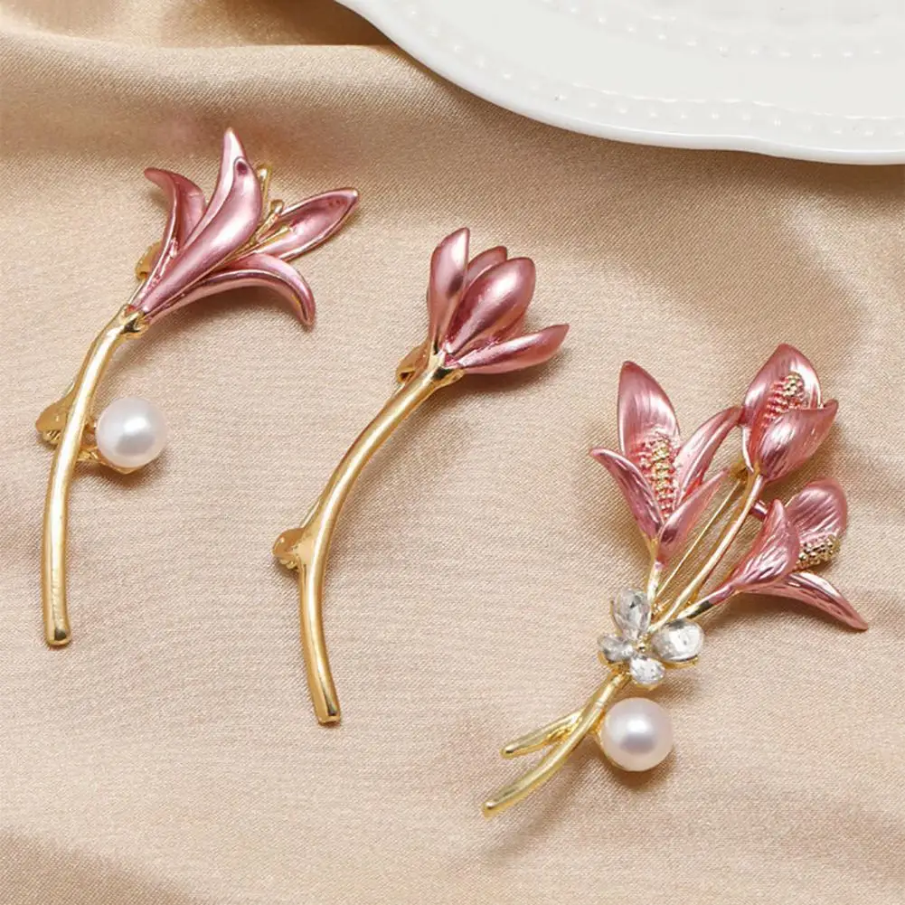 

Brooch Stylish Female All Match Vintage Long Lasting Lapel Brooch Cap Decor Bag Brooch Brooch