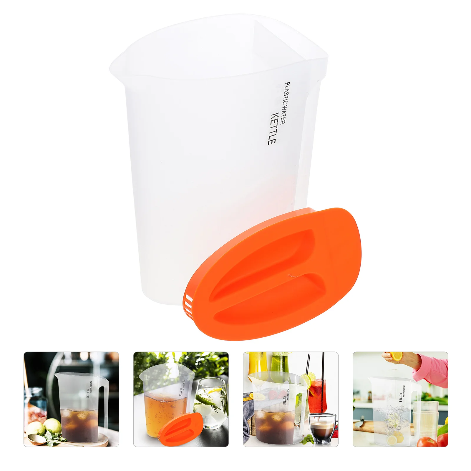 

Cold Kettle Hotel Beverage Dispenser Lemon Container Desktop Drink Water Infuser Pitcher Household Lid Home Large