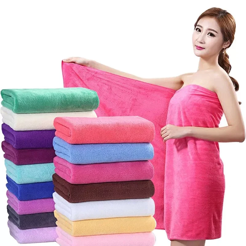 

70X140Cm Microfiber Bath Towel Super Soft absorbent quick-drying towel For Adults for Home Textiles and Sauna Towels Bathroom