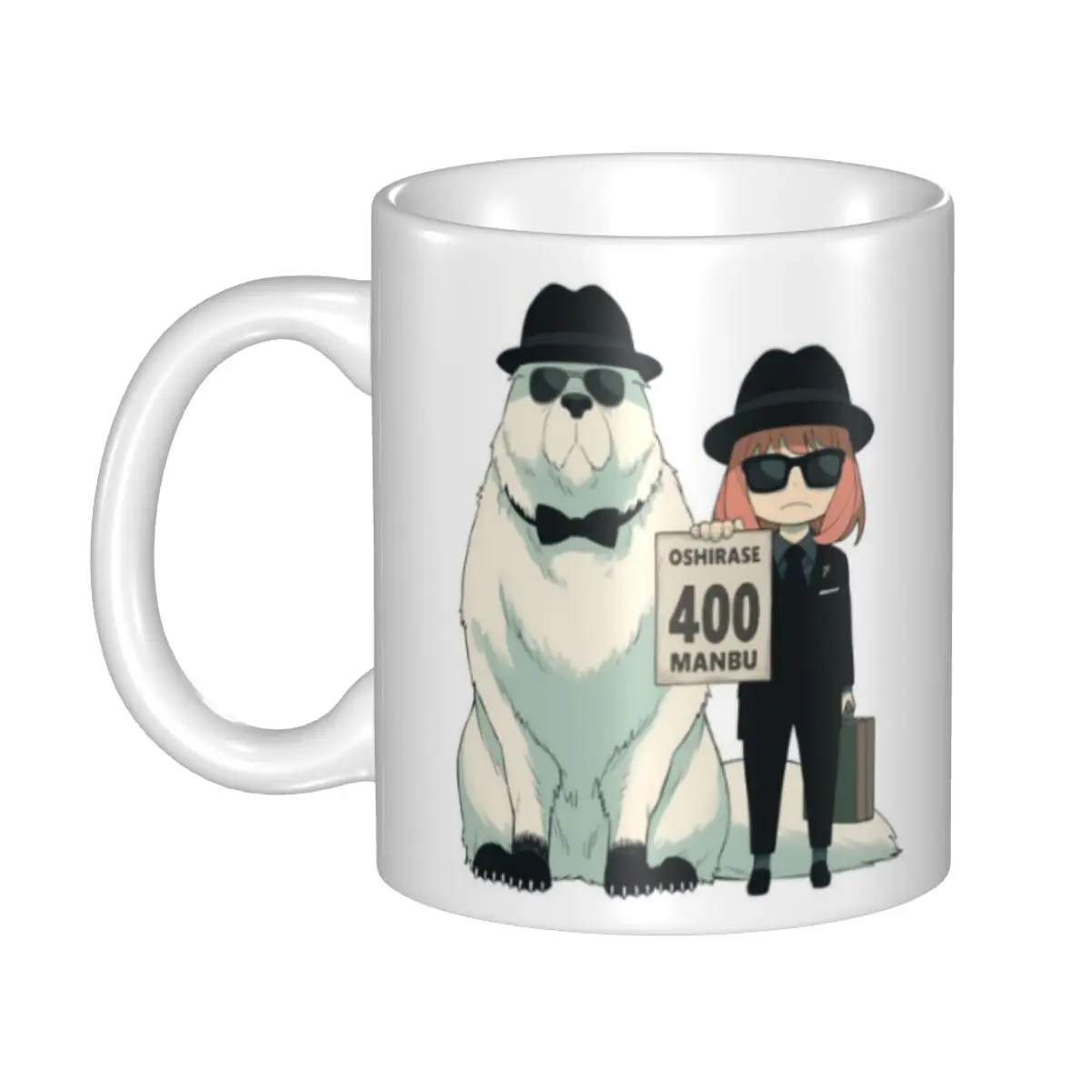 

Spy X Family Anya Forger Coffee Mugs DIY Personalized Cartoon TV Movie Ceramic Milk Tea Mug