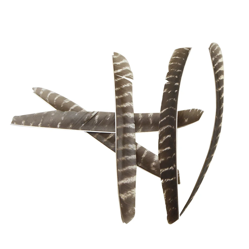 50/100 шт. стрельба из лука перо индейки полное левое/правое крыло Fletching стрела Охота