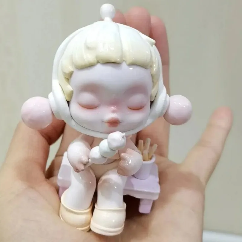 

Anime Figure Skullpanda Series Blind Box Milin Castle Night City Mystery Box Pvc Model Dolls Caja Ciega Girl Surprised Toy Gift