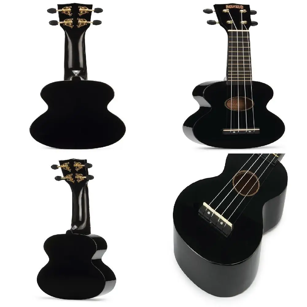 

Amazing MR1 Series Portable Acoustic Black Beginner Ukulele Musical Instrument, Perfect for All Ages and Skill Levels.