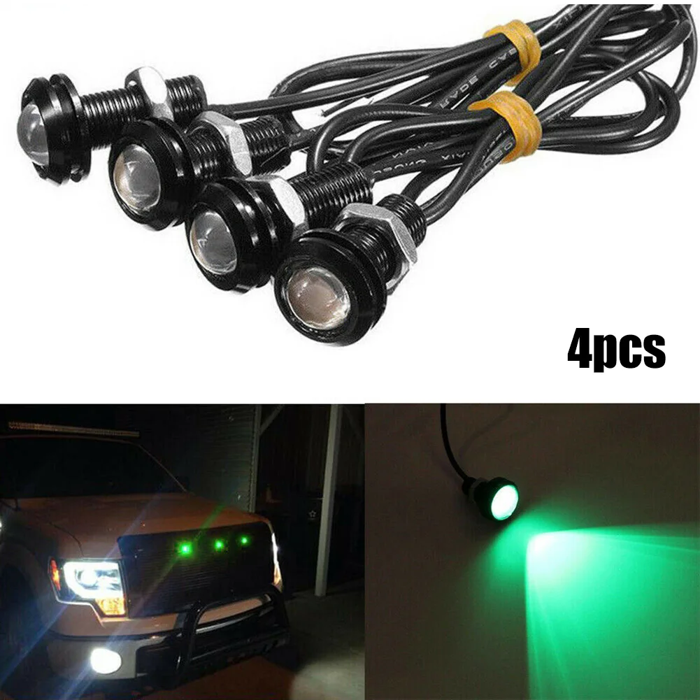 

4pcs LED Grille Lighting Kit SVT Raptor Style Auto Truck Eagle Eye Light Universal LED Grille Style Light For Ford Truck SUV