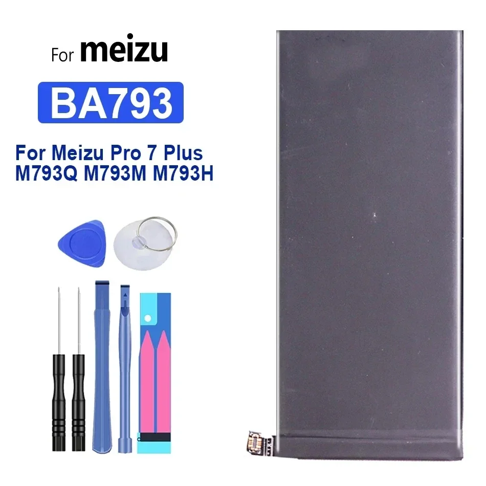 Аккумулятор для мобильного телефона Meizu Pro 7 Plus BA793 3510 мАч M793Q M793M M793H