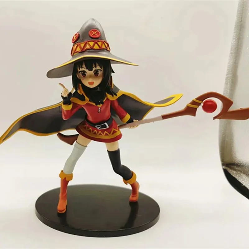 

New Arrival Japanese Anime Figure Kono Subarashii Sekai ni Shukufuku o Megumin Action Figure Collectible Model Toy