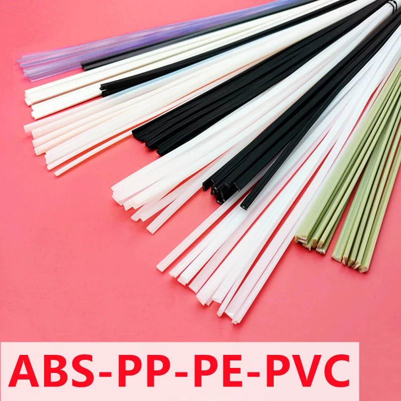 

5 Meters Plastic Welding Rods ABS/PP/PVC/PE Welding Sticks 5x2.5mm for Plastic Welder Gun Car Bumper Repair Welding Supplies