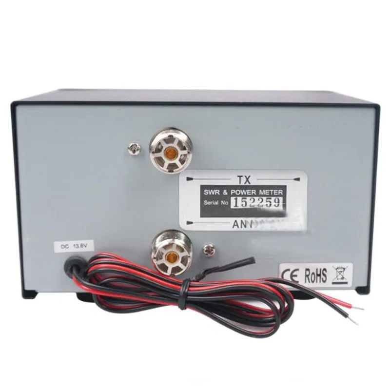 Original NISSEI RX-403 125-525MHZ 200W Car Radio Short Wave UV Standing Wave Meter SWR Digital Power Meter RX403 Made in Taiwan