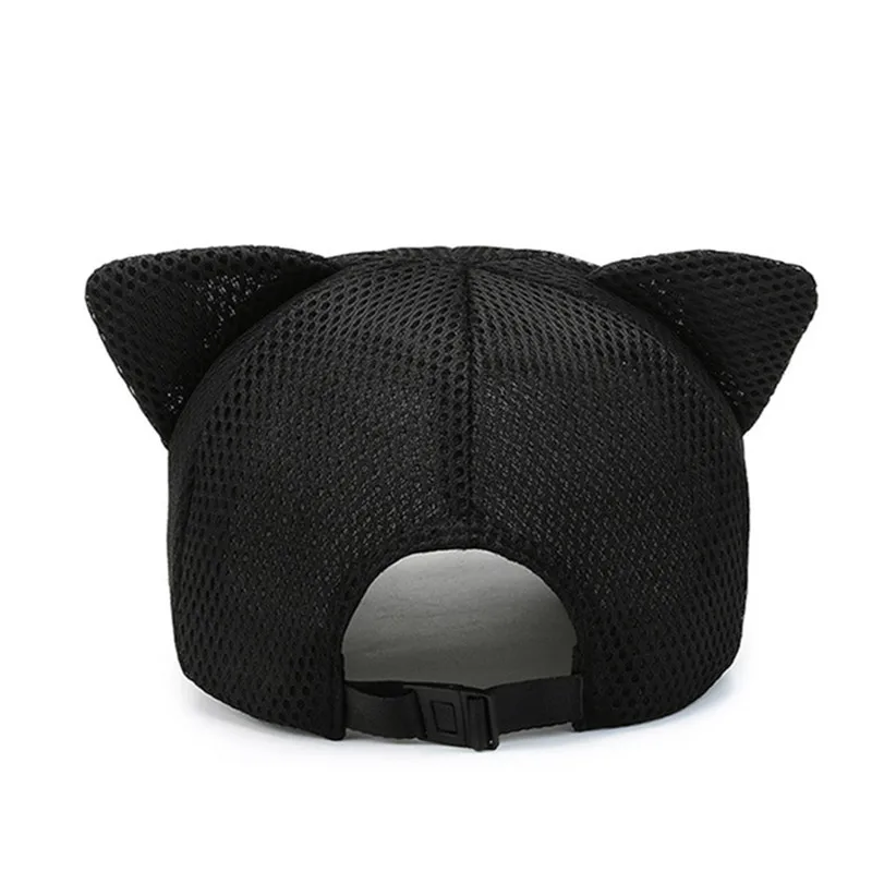 Бейсболка EVA Asuka для взрослых летняя с кошачьими ушками | Тематическая одежда и