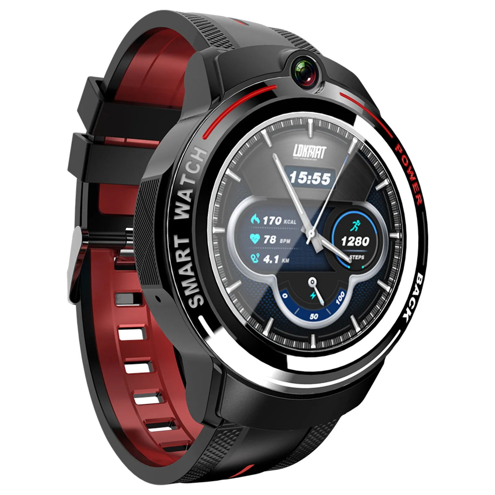 

LK02 Smart band Upgrade 4G Card Watch waterproof watch Netcom Face-Recognition Smart bracelet Belt Can Be Replaced Watch for men