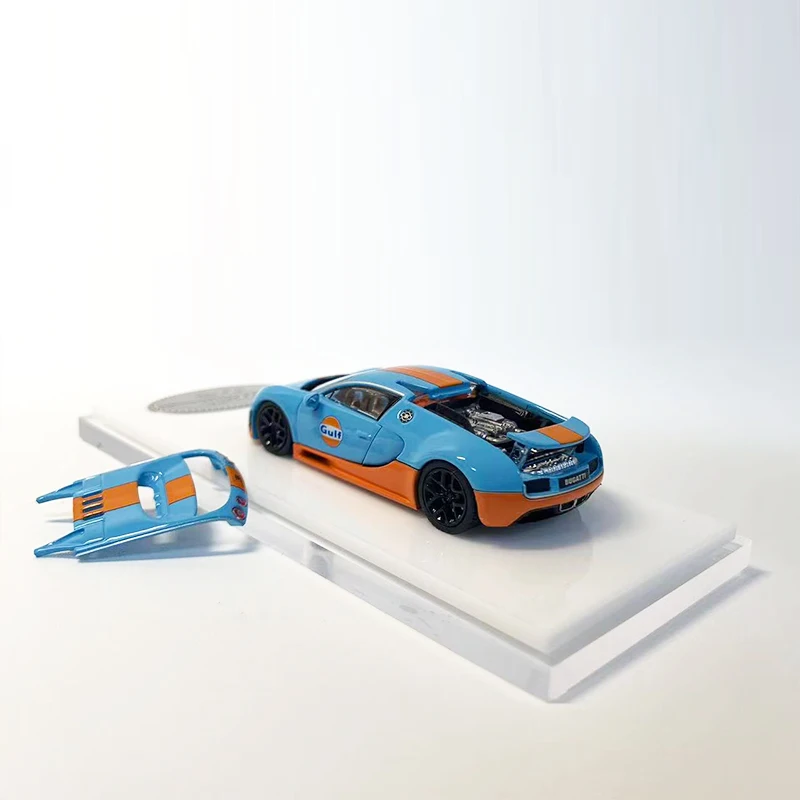 Модель автомобиля Mortal 1:64 литая под давлением спортивная машина из сплава Veyron