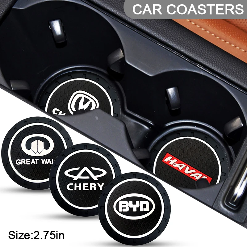 

Car Auto Water Cup Slot Non-Slip Mat Styling for MG Hevtor Rx5 8 MG3 MG5 MG6 MG7 TF ZR ZS ES HS GS Ehs Phev 2021 Accessories