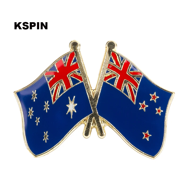 

Australia Newzealand Flag Badge Flag Laple Pin Badges Flag Brooch