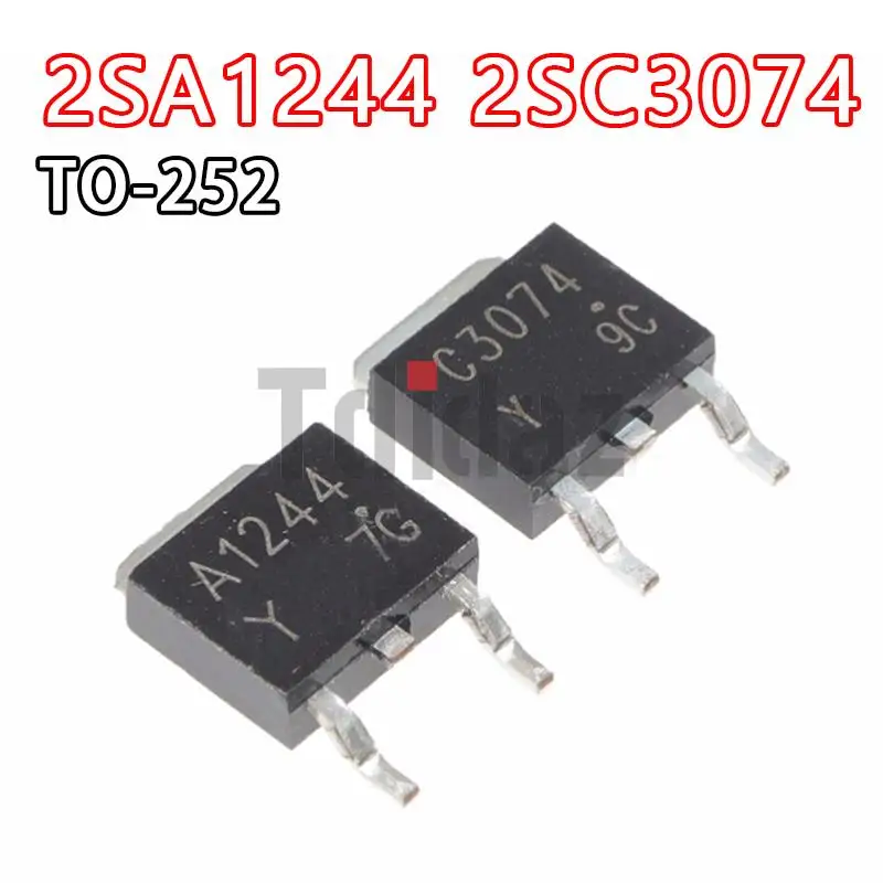 10 шт. 2SA1244 TO-252 A1244 SOT-252 TO252 2SC3074 C3074