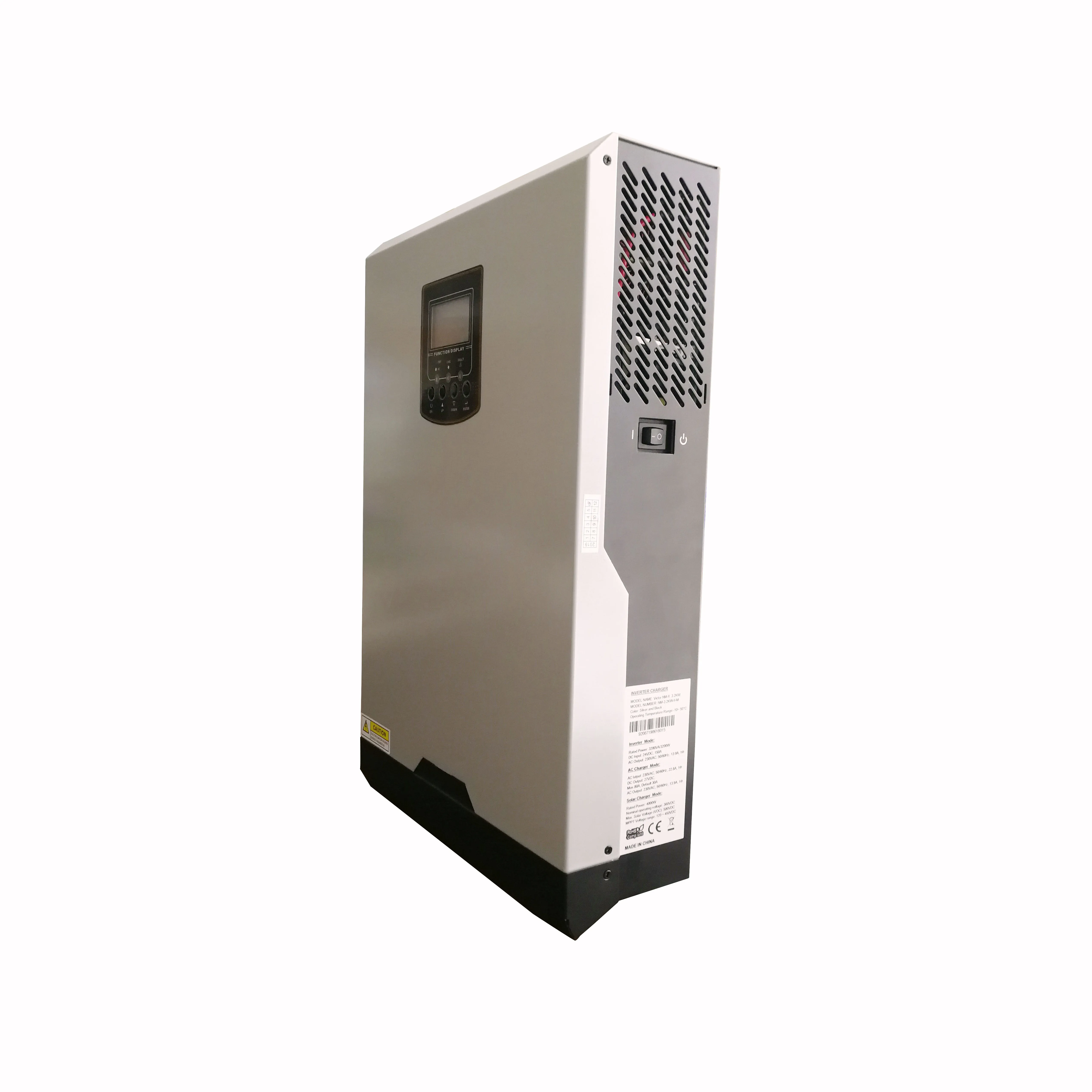 

Гибридный солнечный инвертор 5kVA со встроенным контроллером Солнечного Заряда MPPT