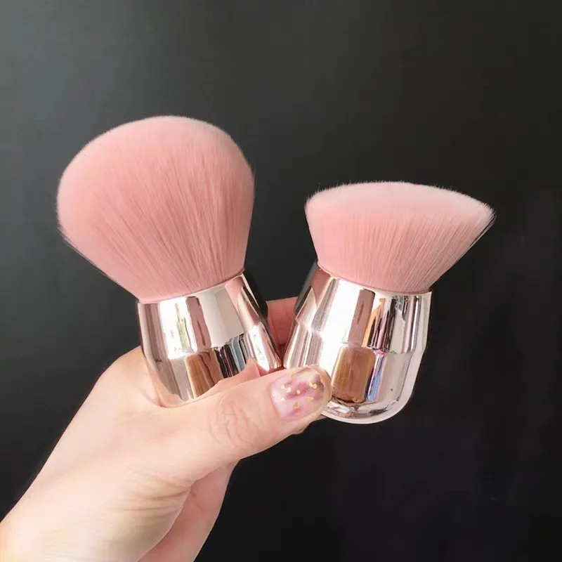 

New Beauty Tool Mushroom Head Loose Brush Makeup Brush Large Mushroom Head Pink Single Makeup Brush