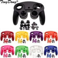 for ngc gamecube controller housing cover shell handle case and button replacement parts games handle protective accessories
