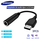 Аудиокабель с разъемом Usb Type-C на 3,5 мм для Samsung Galaxy S23 S22 S21 Ultra S20 Note 20 10 Plus Tab S7