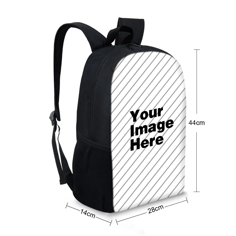 Школьные рюкзаки для мальчиков с 3D-принтом большой белой акулы сумки книг ранец