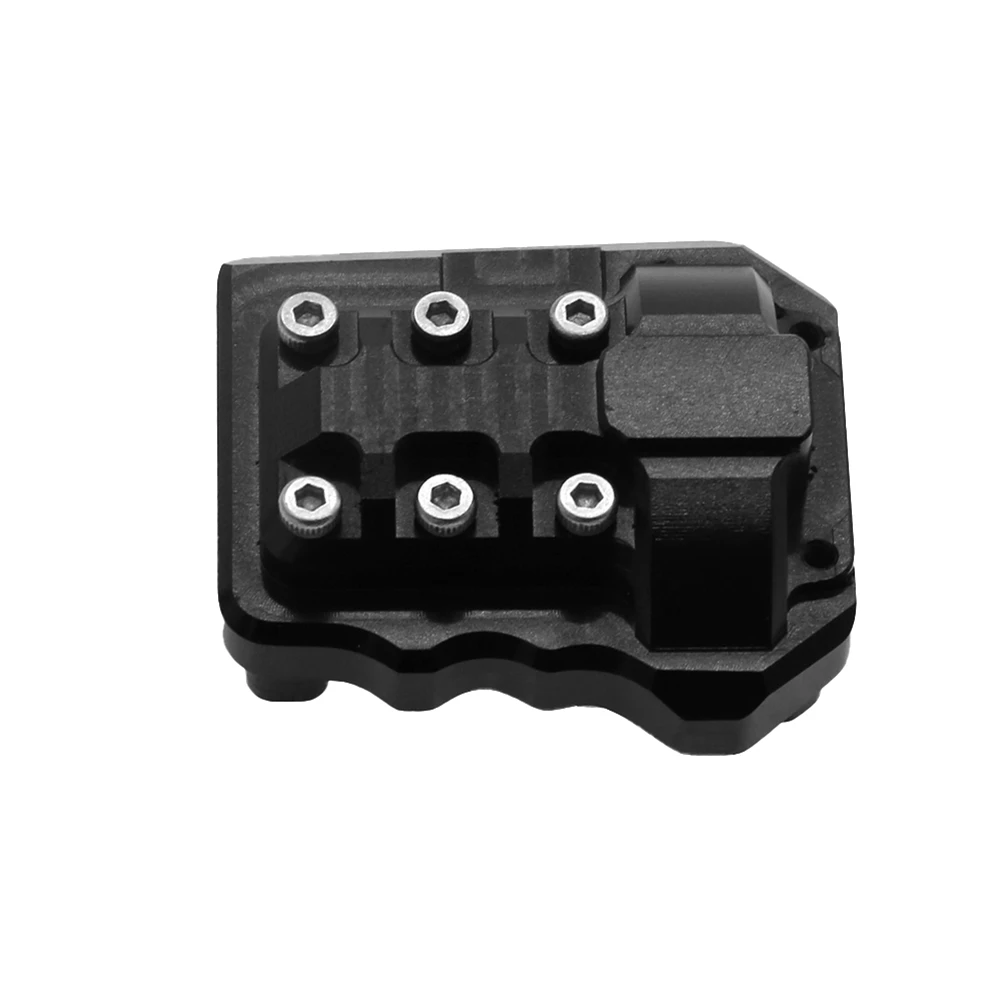 

For TRX4 Metal Diff Cover Front / Rear for Traxxas TRX-4 RC Crawler Car Upgrade Parts,Black