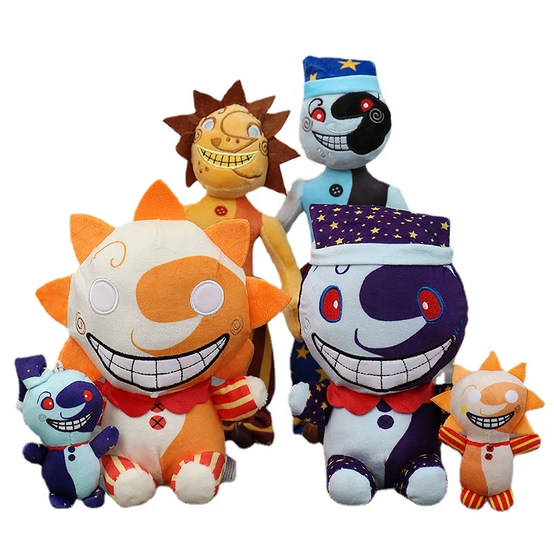 

Новинка Sundrop FNAF клоун финальный босс кукла Sun мультяшная кукла плюшевая игрушка подарок на день рождения подушка