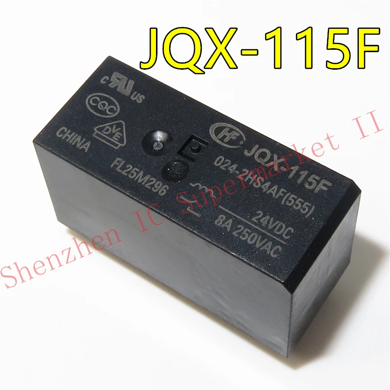 

JQX-115F 024-1HS3 115F-1A-6P