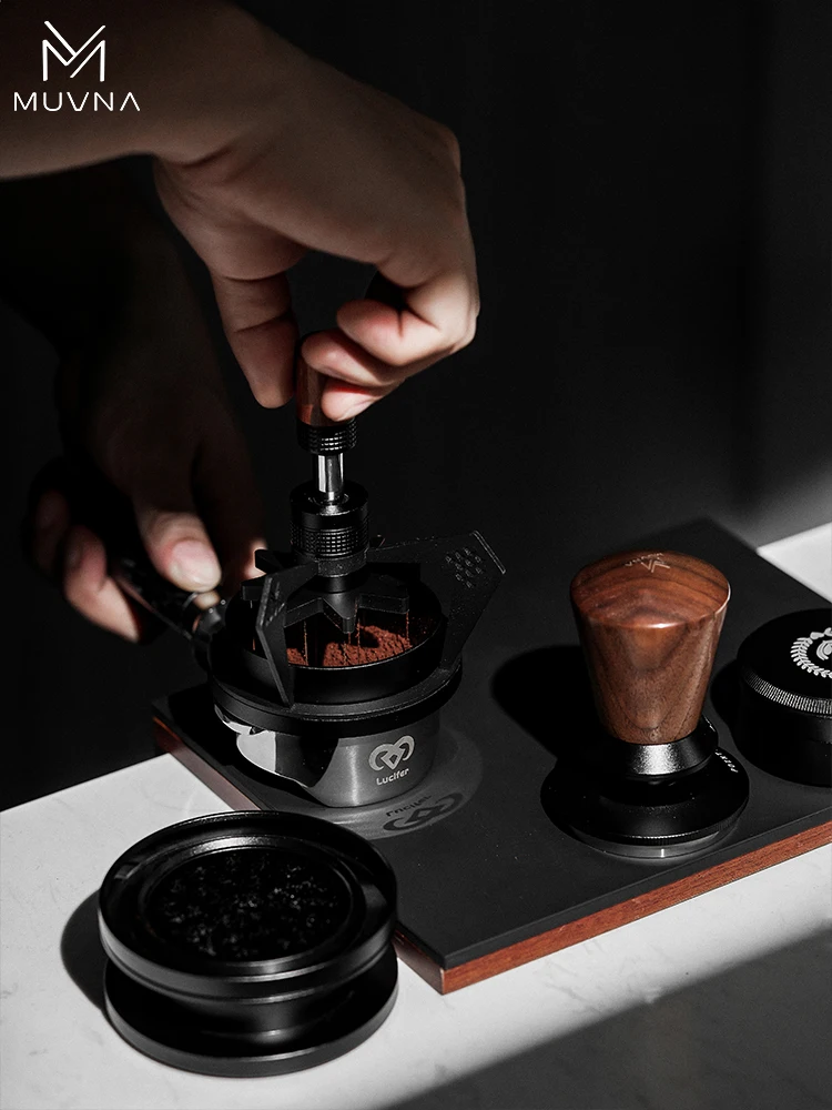 Регулируемая игла для приготовления кофе и эспрессо вращающаяся черная