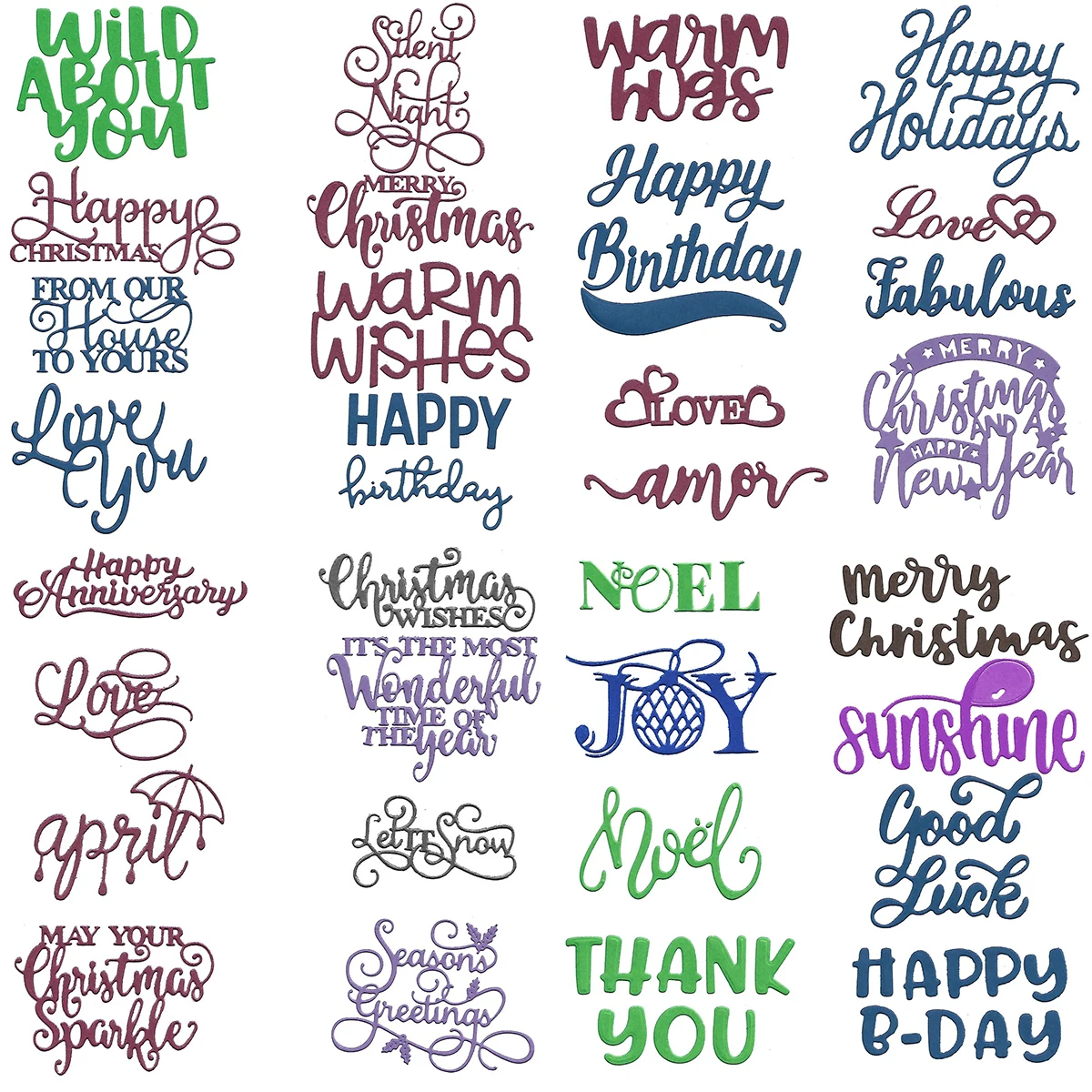 Высечка сделай сам на Рождество сезон альбом для скрапбукинга 3D поздравительная