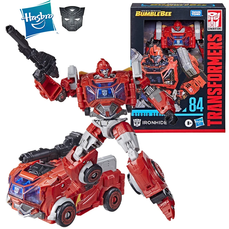 

Hasbro Transformers Ss84 Ironhide Movie Studio Series 84 Deluxe Class D Figures Model Movable Toy Collection Hobby Gift