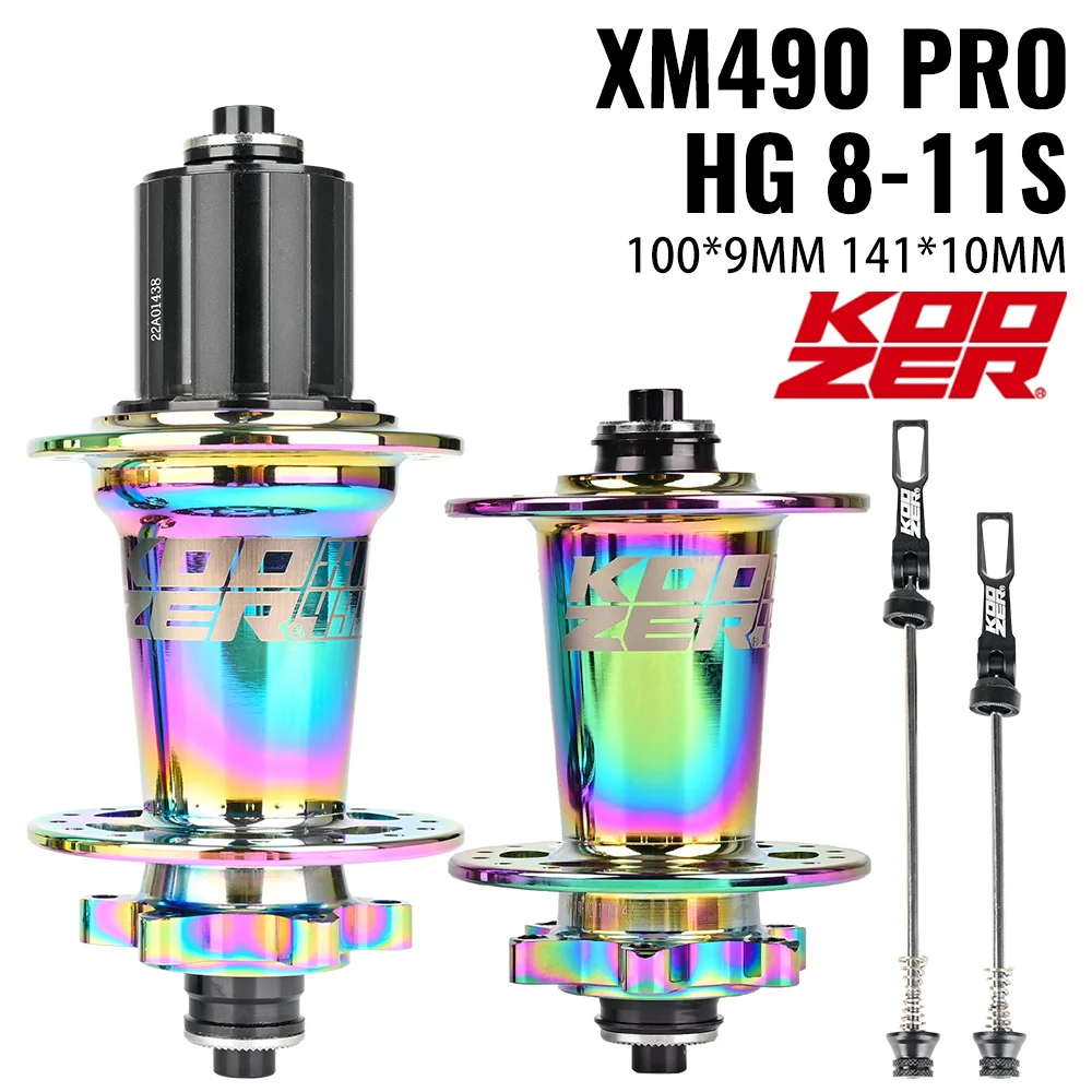 

Bicycle Hub 141*10mm QR Koozer XM490 Pro Boost 72 Click 4 Bearing Mountain Bike Hub 32 Holes HG GX MS NX SX 8 9 10 11 12 Speed