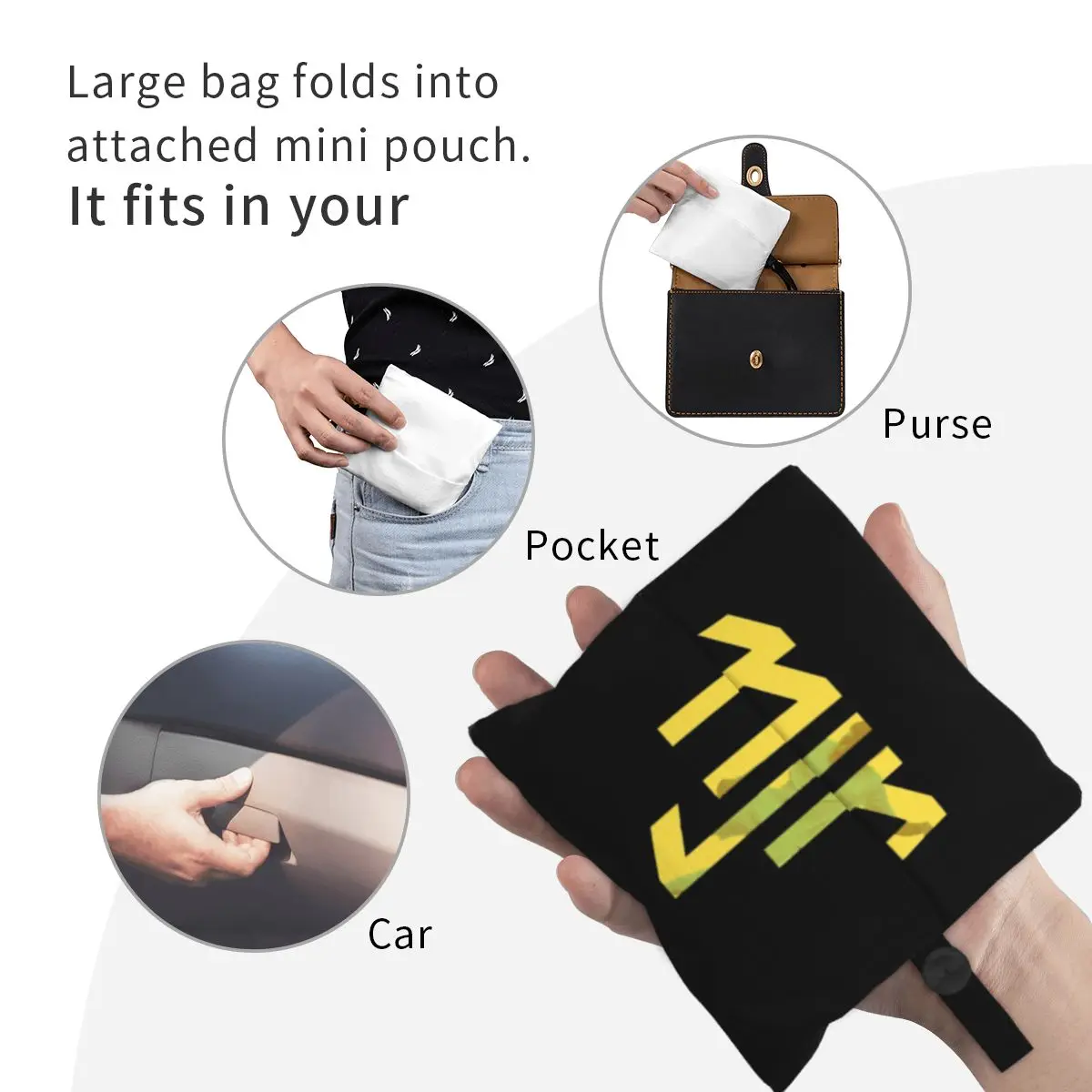 Сумки для покупок Neymar на заказ женские портативные вместительные сумки-шопперы