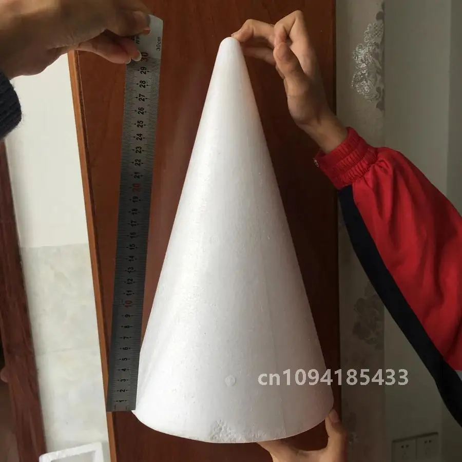 34*19 5 см/2 шт. конусы из пенополистирола пенопластовый конус шарики полистирола