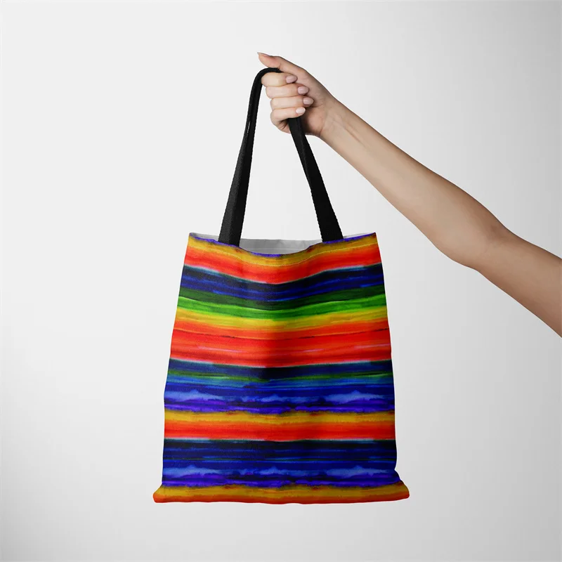 

Women's Big Canvas Bags Shopper Shoulder Women Harajuku Printed Handbags Shopping Bags Zipper Tote Casual Woman Grocery Bolsas