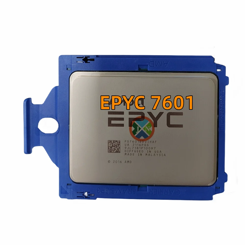 

Процессор AMD EPYC 7601, 32 ядра, 64 потока, 2,2 ГГц, 64 Мб, 180 Вт