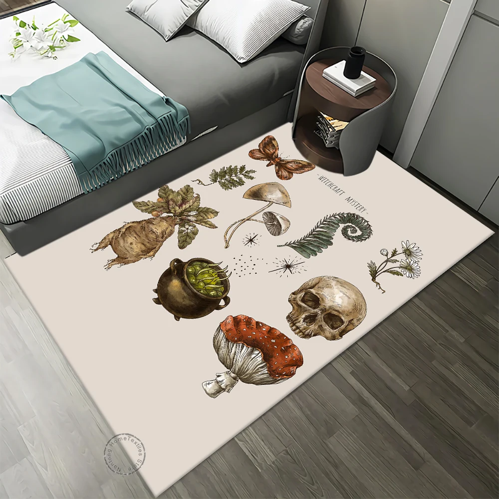 Mandala New Year Gift HD Printing Area Carpet, Living Room Sofa Decorative Carpet, Anti-skid Mat, Alfombras Direct Shipment