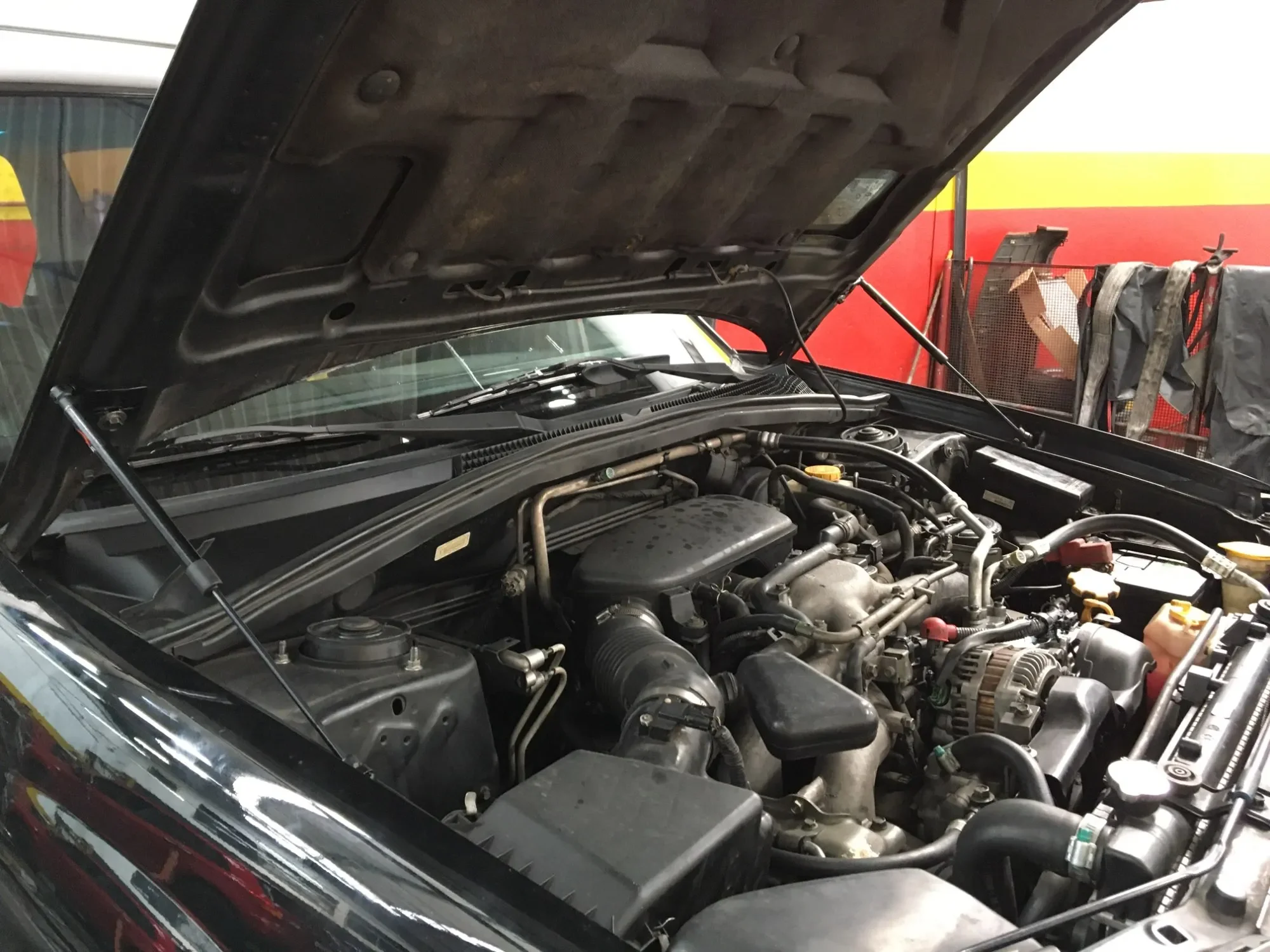 Модифицированные стойки капота для Subaru Forester SG 2003-2008 передний подъемник