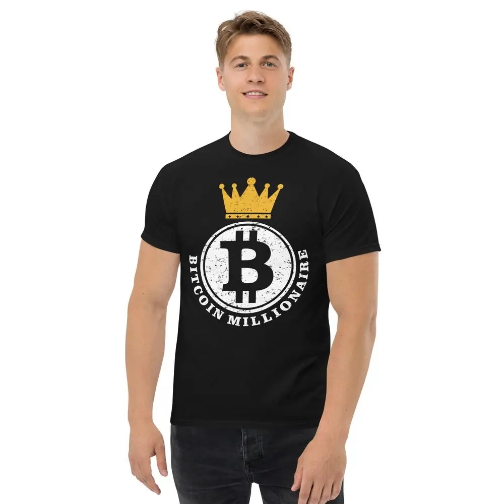 Футболка Bitcoin Millionaire в подарок для хоптовалюты Trader Trading Tee