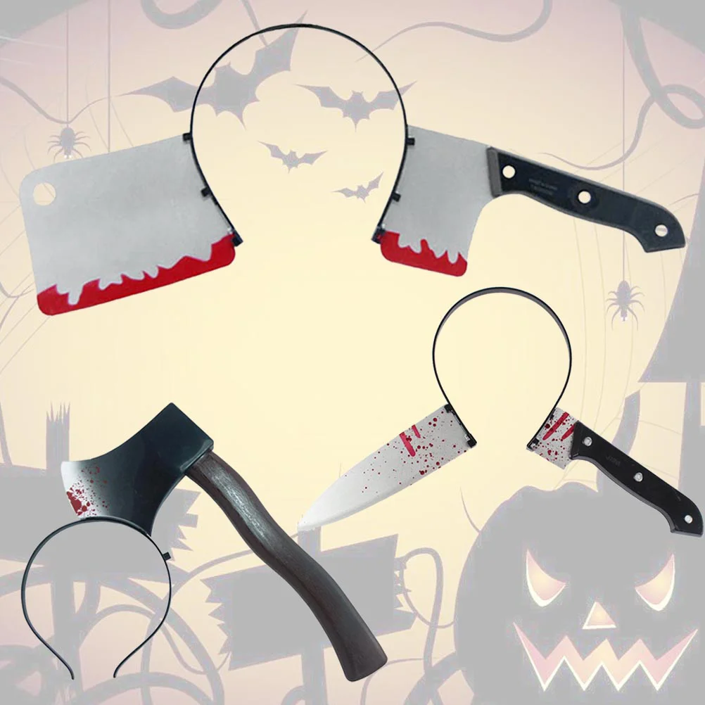 

Headband Hair Trickpartyhoopheadbands Costume Accessories Horror Scary Zombie Hats Adults Ghostdecor Headpiece