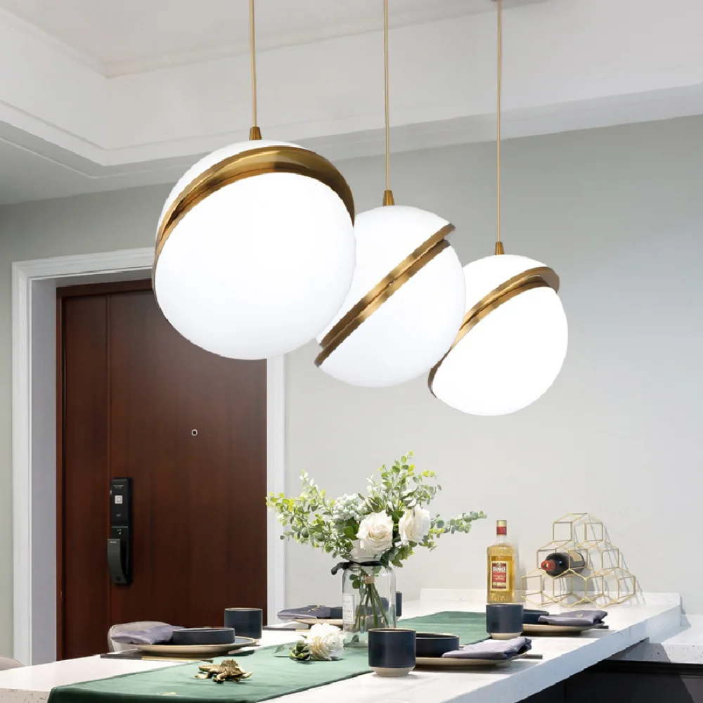 LED pendant lamp Modern Light luxury for Living Room Bedroom Dining Island  Restaurant Shop Cafe Study light