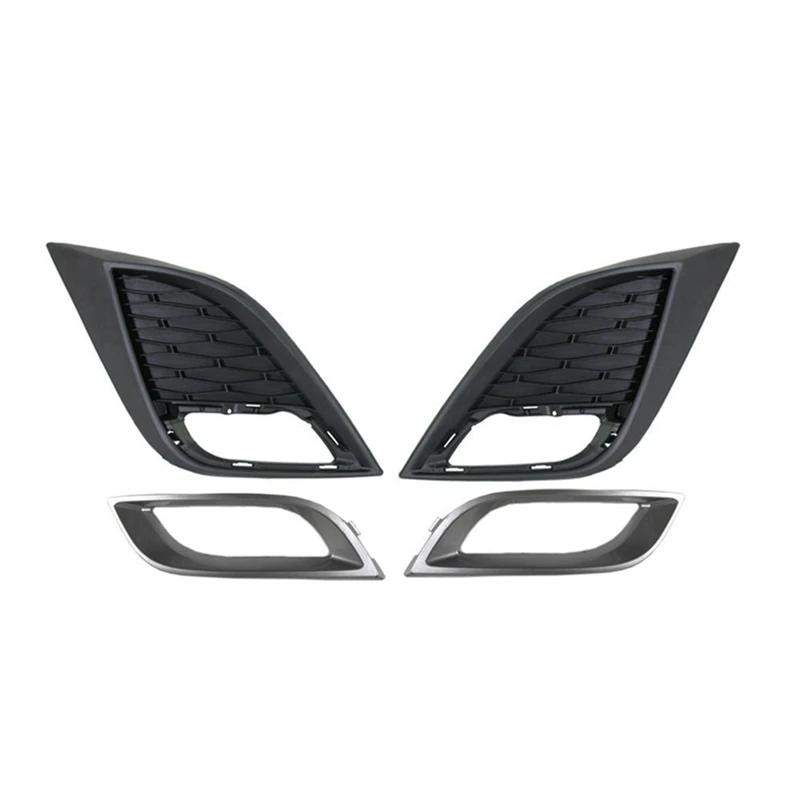 Автомобильный передний бампер противотуманная решетка фара накладка на гриль с