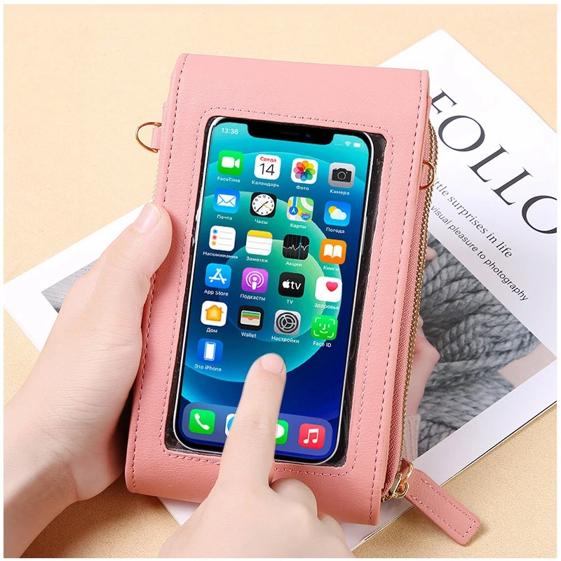 2023 New Mobile Phone Bag Fashion Bag Women's Korean Crossbody Shoulder Bag Multifunctional Mini Girl Daily Bag