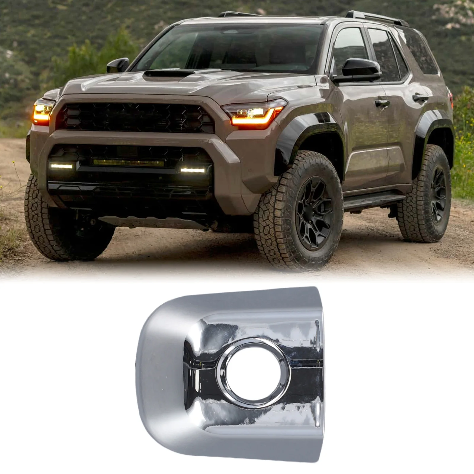 Для GX460 для Toyota 4Runner Land Cruiser передняя левая дверная ручка торцевая крышка номер