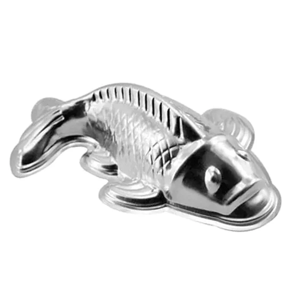 

Cake Mold Baking Pan Fondant Molds 3D Shaped Pans Mould Rice Goldfish Chocolate Dessert Aluminum Soap Carp Candy Pastry Bakeware