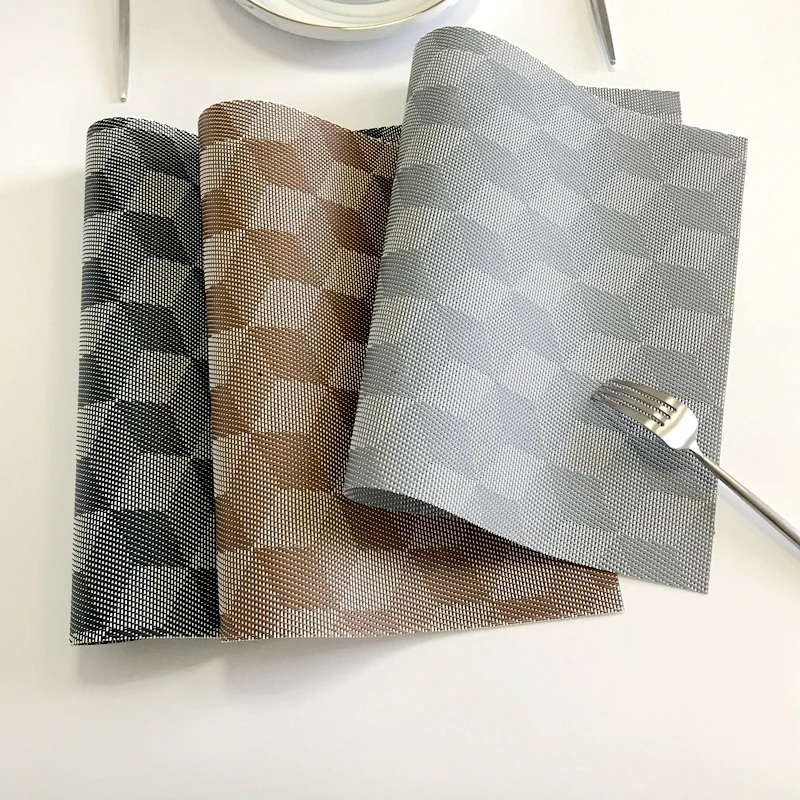 

Коврики для обеденного стола с полосками, маслостойкие, теплоизоляционные, 2/4/6 шт.