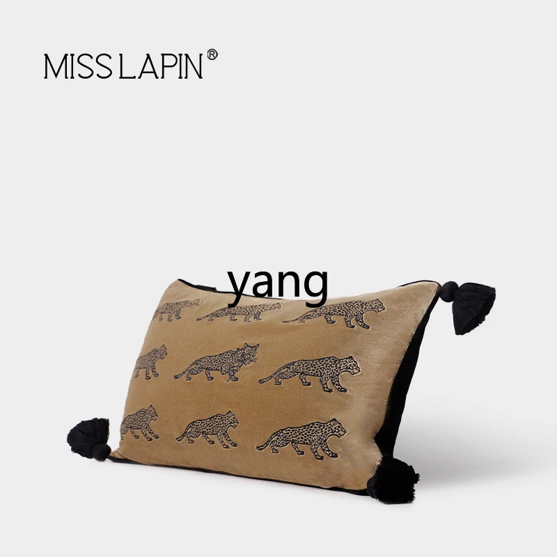 CX светильник Роскошная Золотая Пантера с кисточками поясная подушка