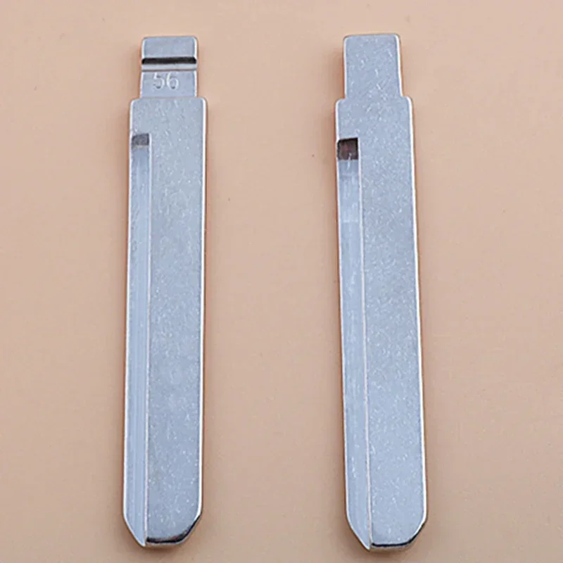 10шт 56 # HU57 KD Металлический необрезанный пустой откидной лезвие дистанционного